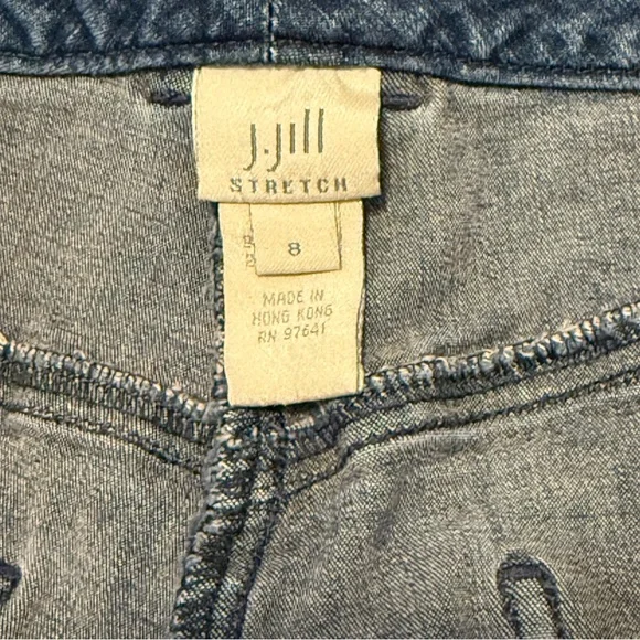J. Jill Blue Jean Shorts for Women Size 8 - Picture 2 of 5